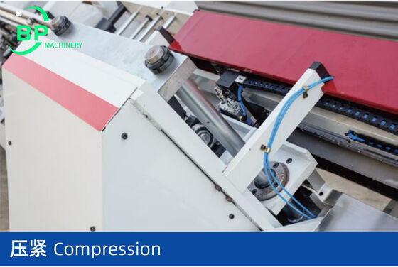 Máquina automática de embalagem de tiras para notebooks BPBB30L2F com alimentador de cobertura dupla e funções de cola fria ou cola quente para a ligação de notebooks do ensino médio