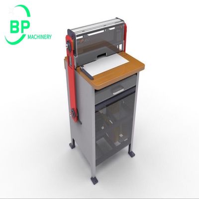 Máquina de Perfuração e Encadernação de Papel Semi Automática SPM450 para fechamento de arame duplo e perfuração de papel