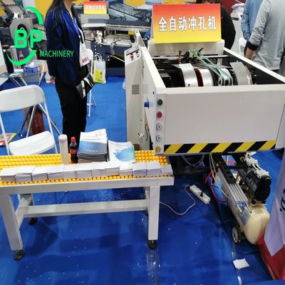 Máquina automática de perfuração de papel APM420 para produção de fios de perfuração