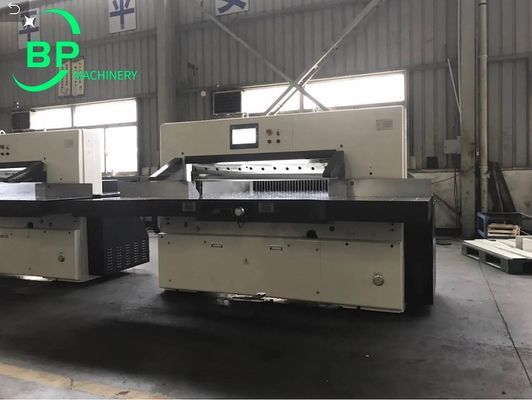 High Speed Hydraulic Computerized Paper Guillotine K Serial Machines Paper Cutter and Cutting QZYK130