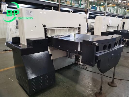 High Speed Hydraulic Computerized Paper Guillotine K Serial Machines Paper Cutter and Cutting QZYK130